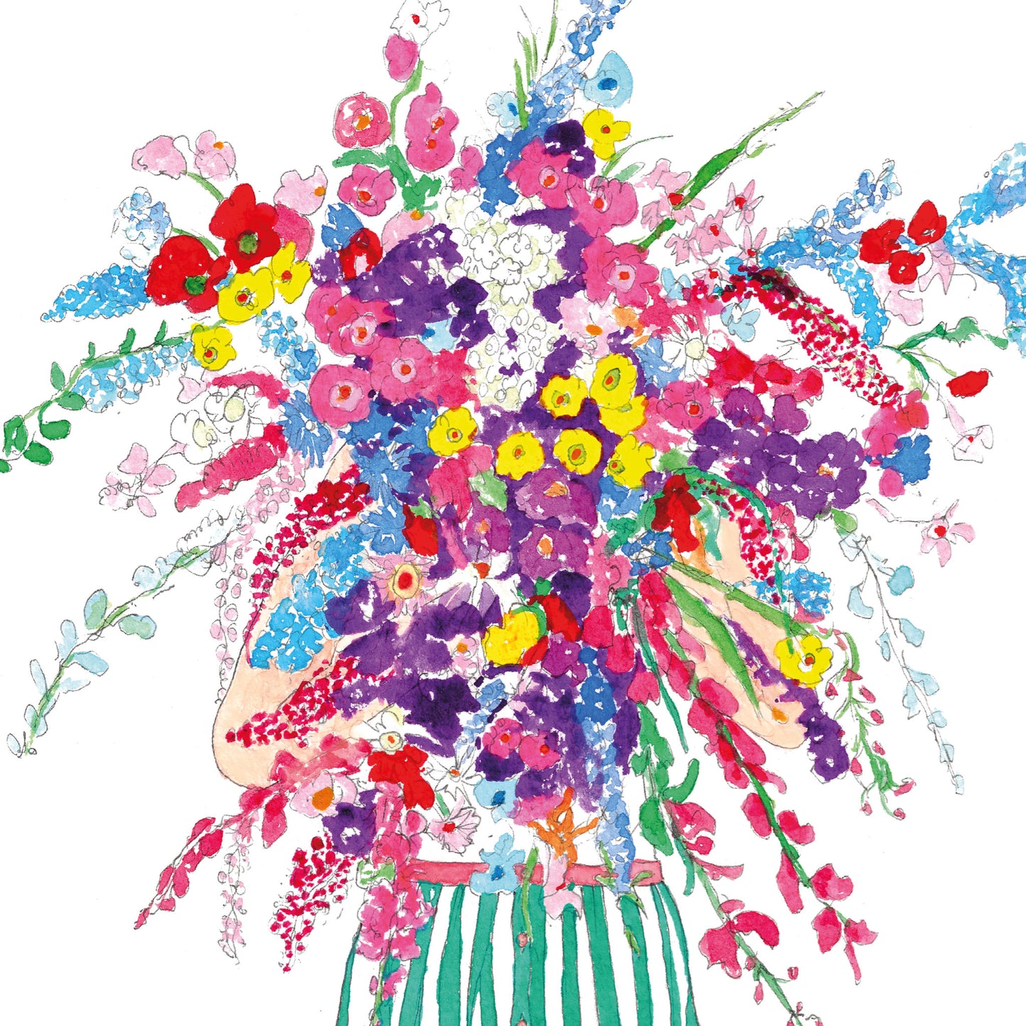Bouquet of Flowers Art Print