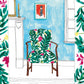 Fern Chair Print
