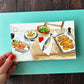 Original dining table painting