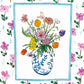 Flowers in a Vase Card