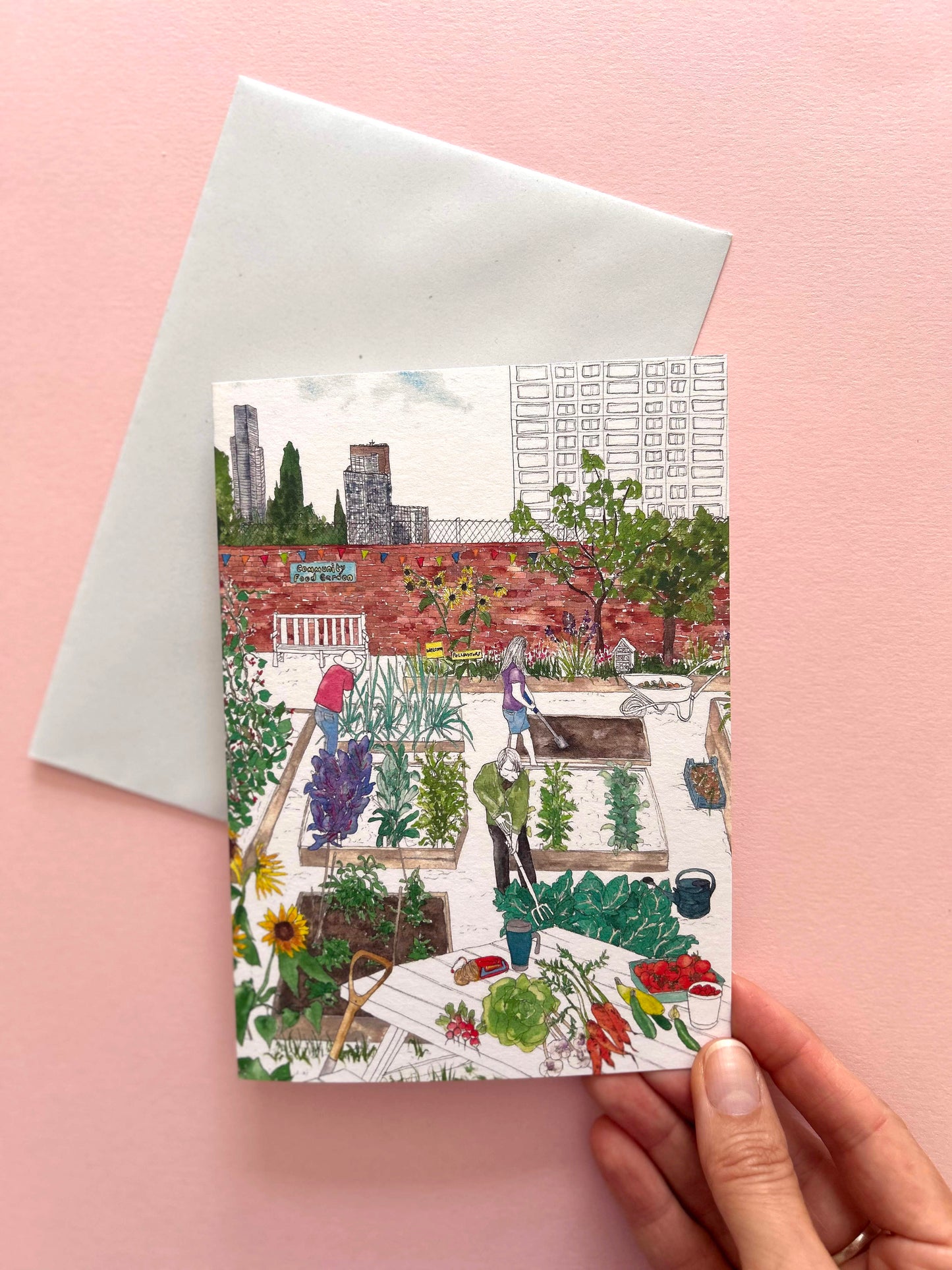 Community Garden Card