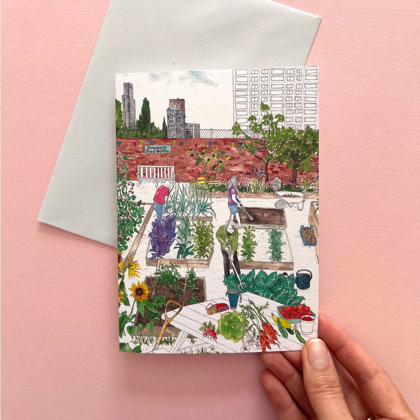 Community Garden Card
