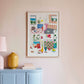 Beach House Interior Story Limited Edition Print