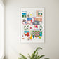 Beach House Interior Story Limited Edition Print