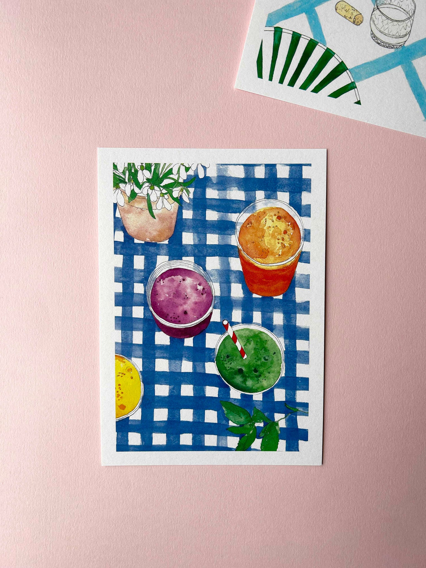 Smoothies Art Print