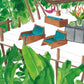 Jungle Treehouse Print