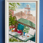 Morocco Hotel Rooftop Print