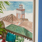 Morocco Hotel Rooftop Print