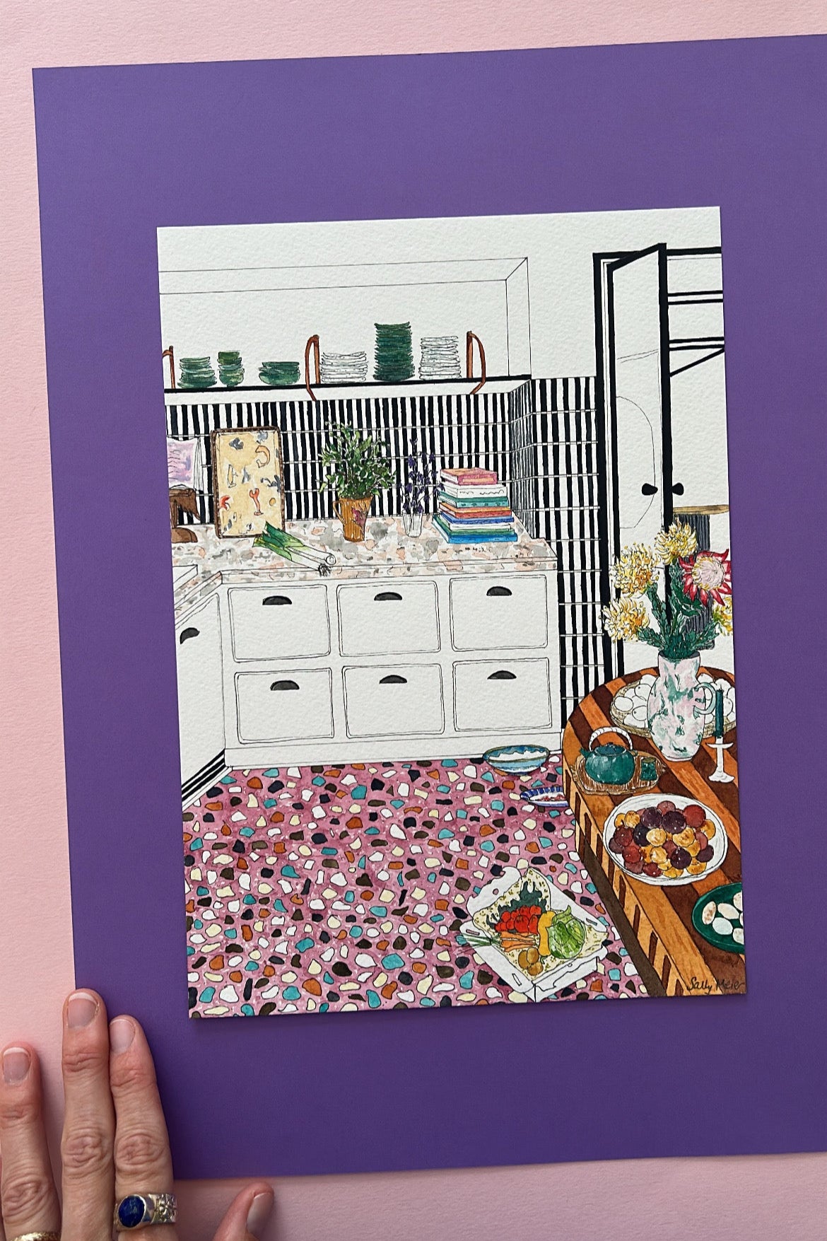 Creative Kitchen Painting