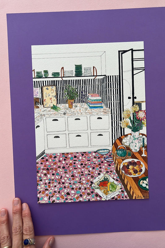 Creative Kitchen Painting