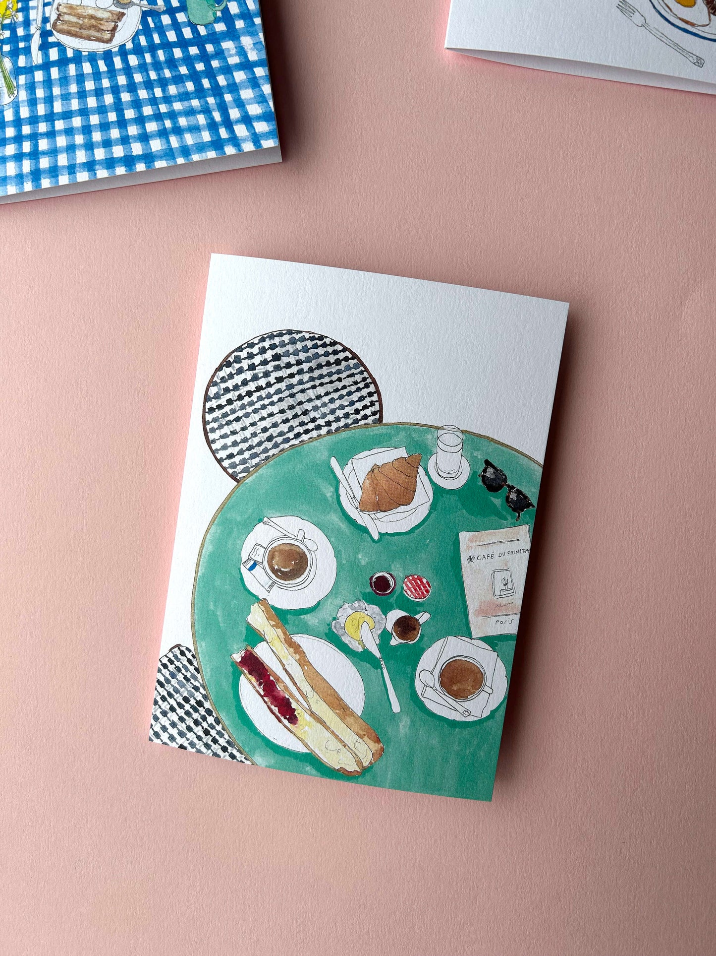 Breakfast in Paris Card