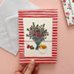 Pink Flowers Card