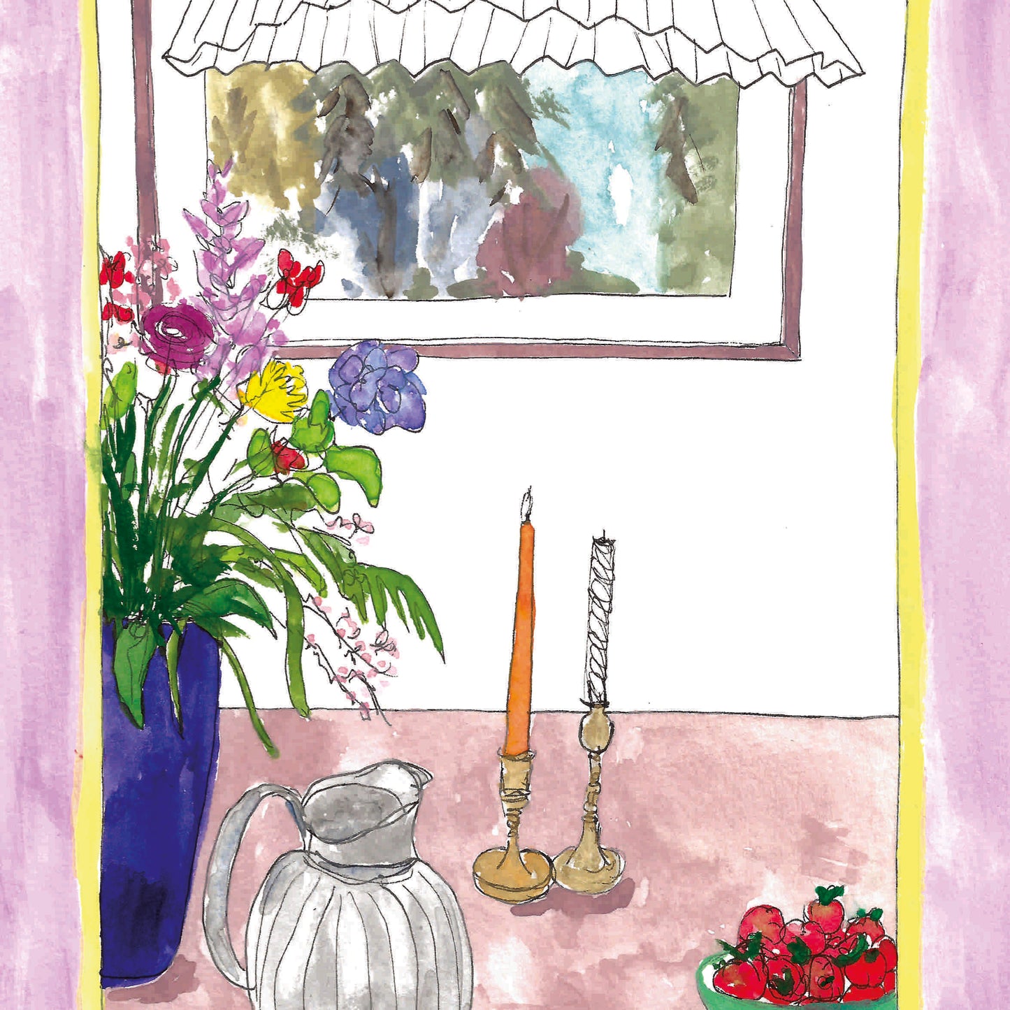Pink Tabletop Print