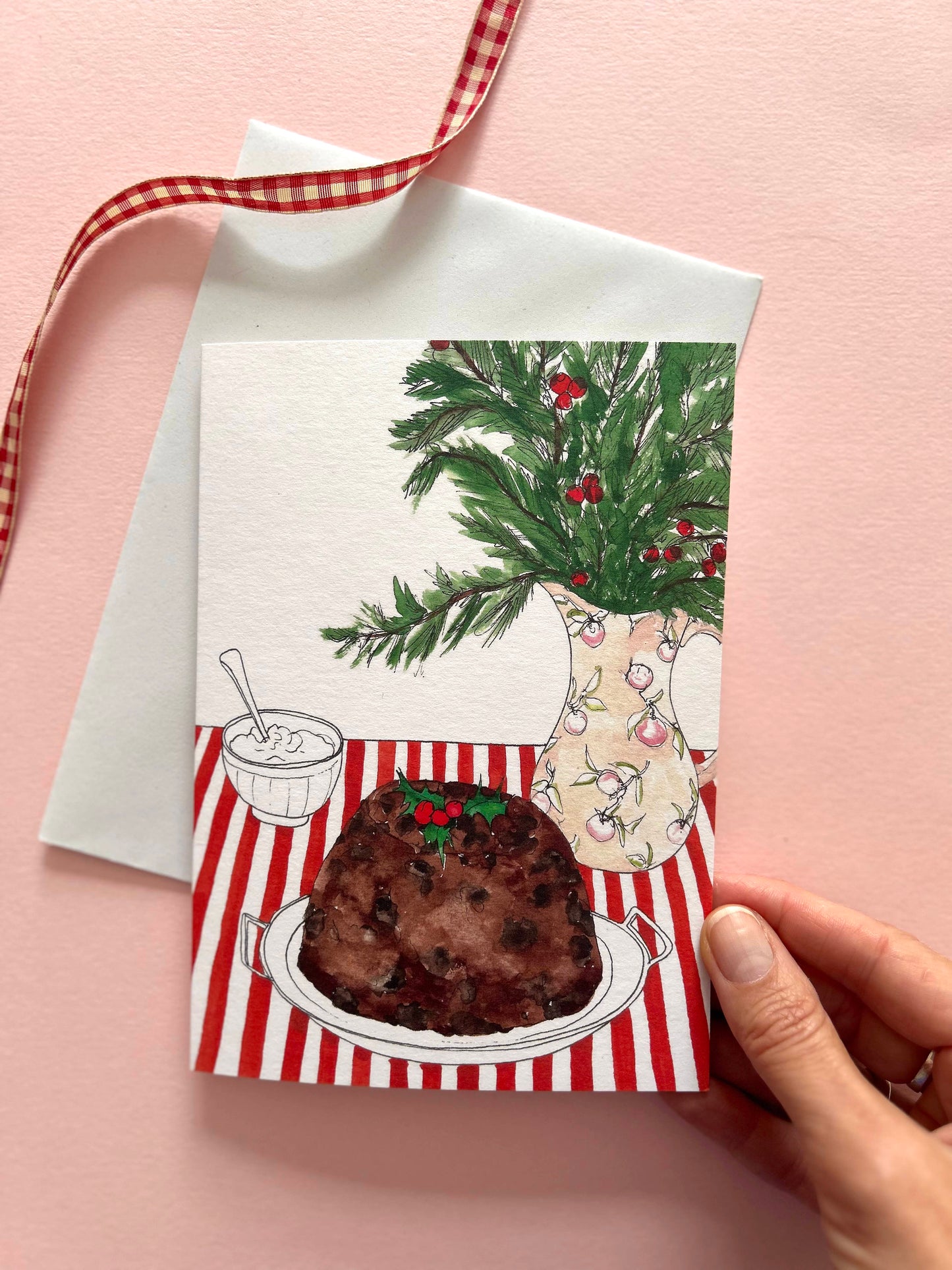 Christmas Pudding Card