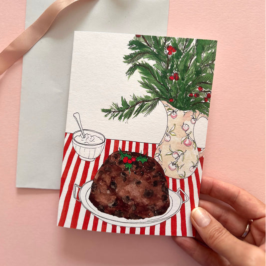 Christmas Pudding Card