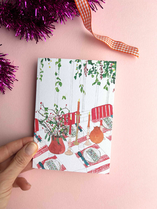 Christmas Table Card