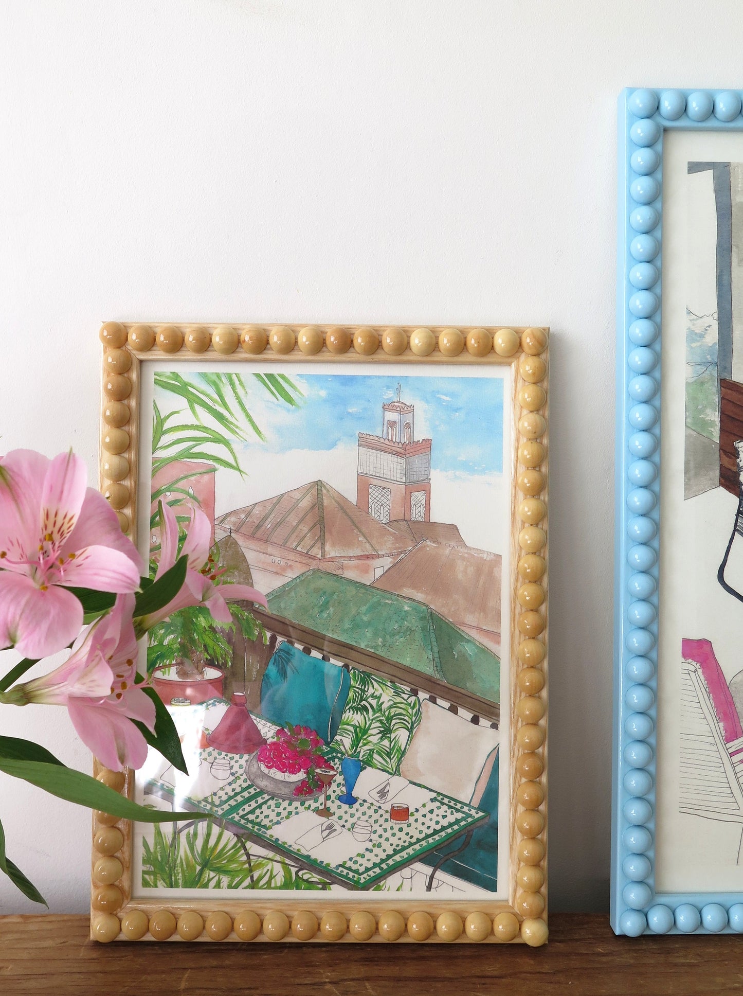 Morocco Hotel Rooftop Print