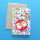 Eggs on Plate Card