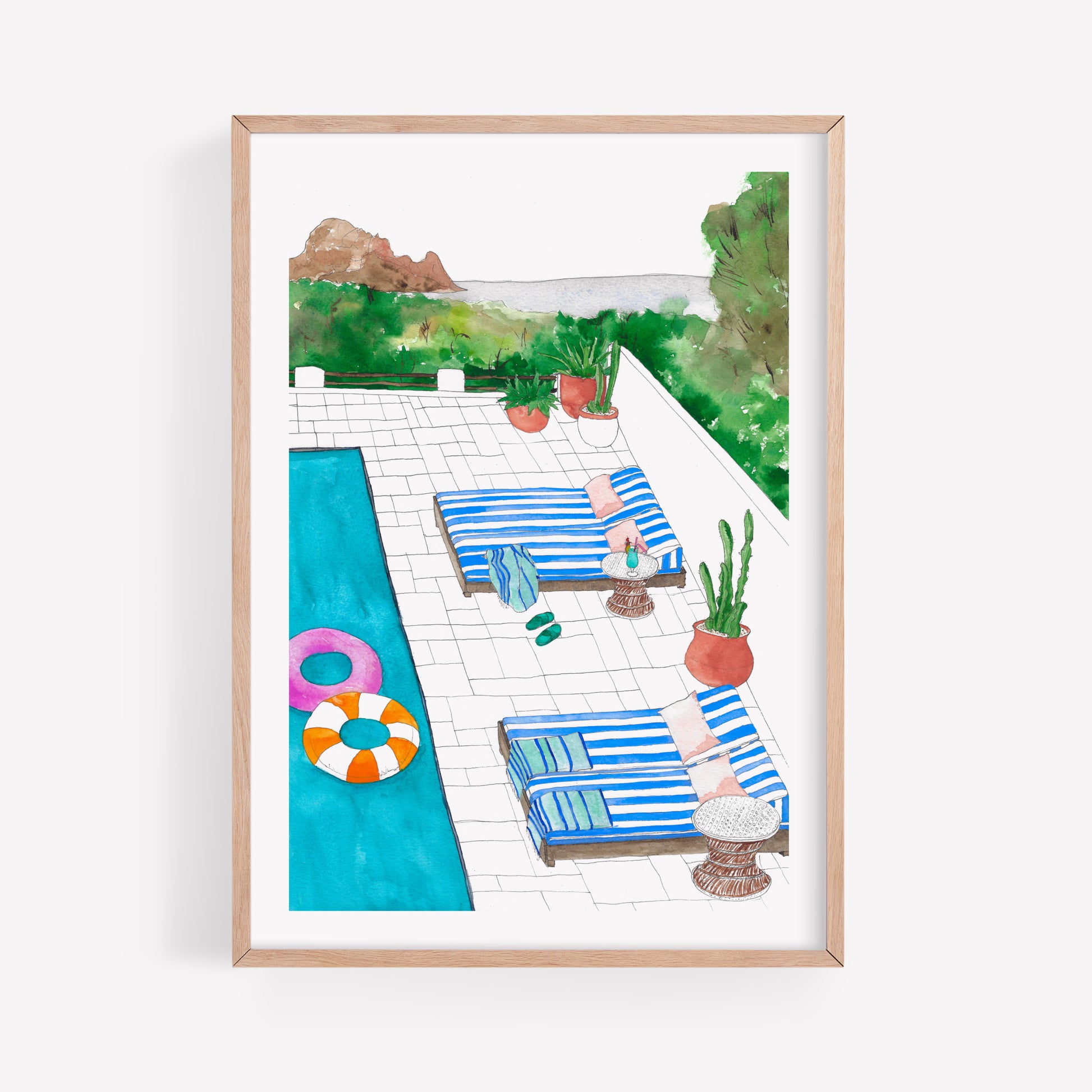 Sundown art print