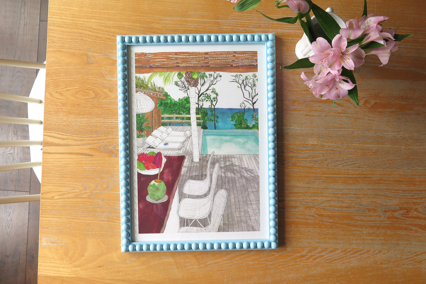 Brazil Hotel Art Print