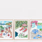 Holiday destinations art prints