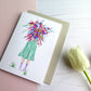 Pack of 6 Bouquet Cards