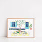 French provence art print