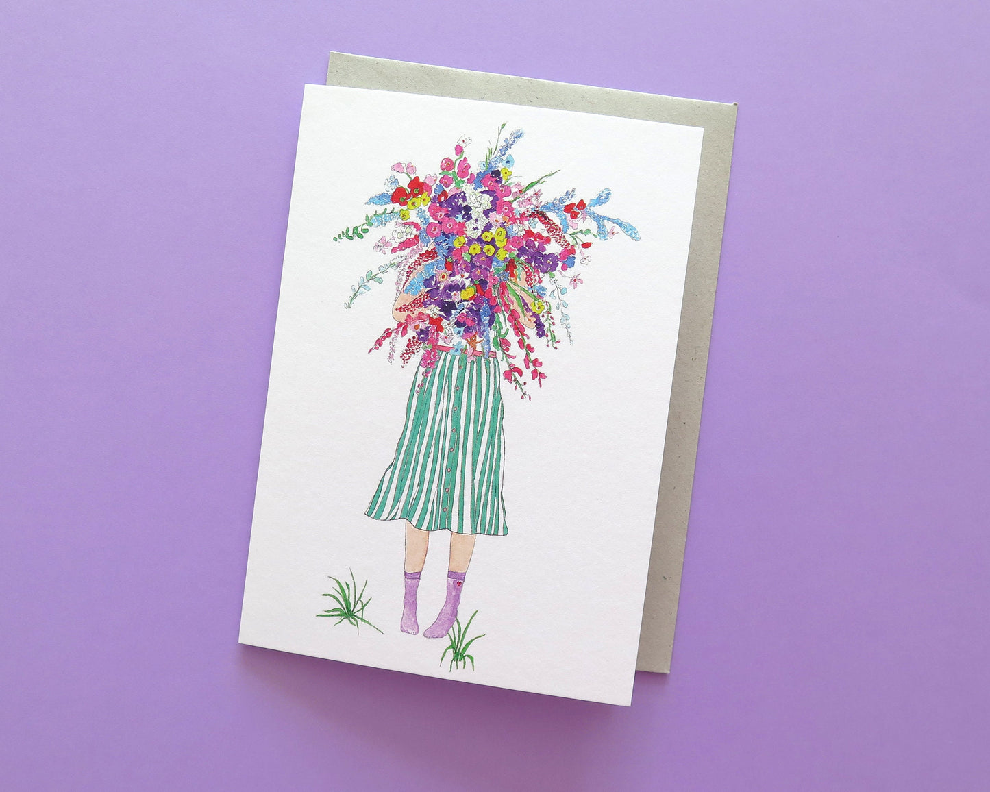 Pack of 6 Bouquet Cards