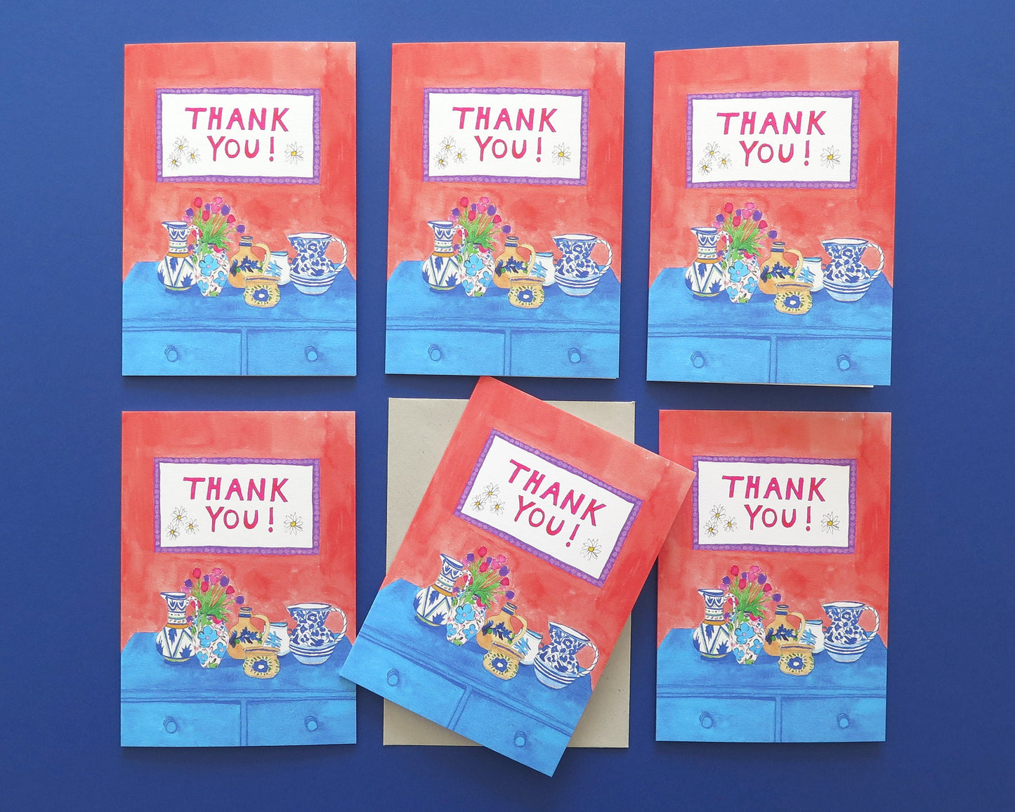 Thank You Cards Pack of 6