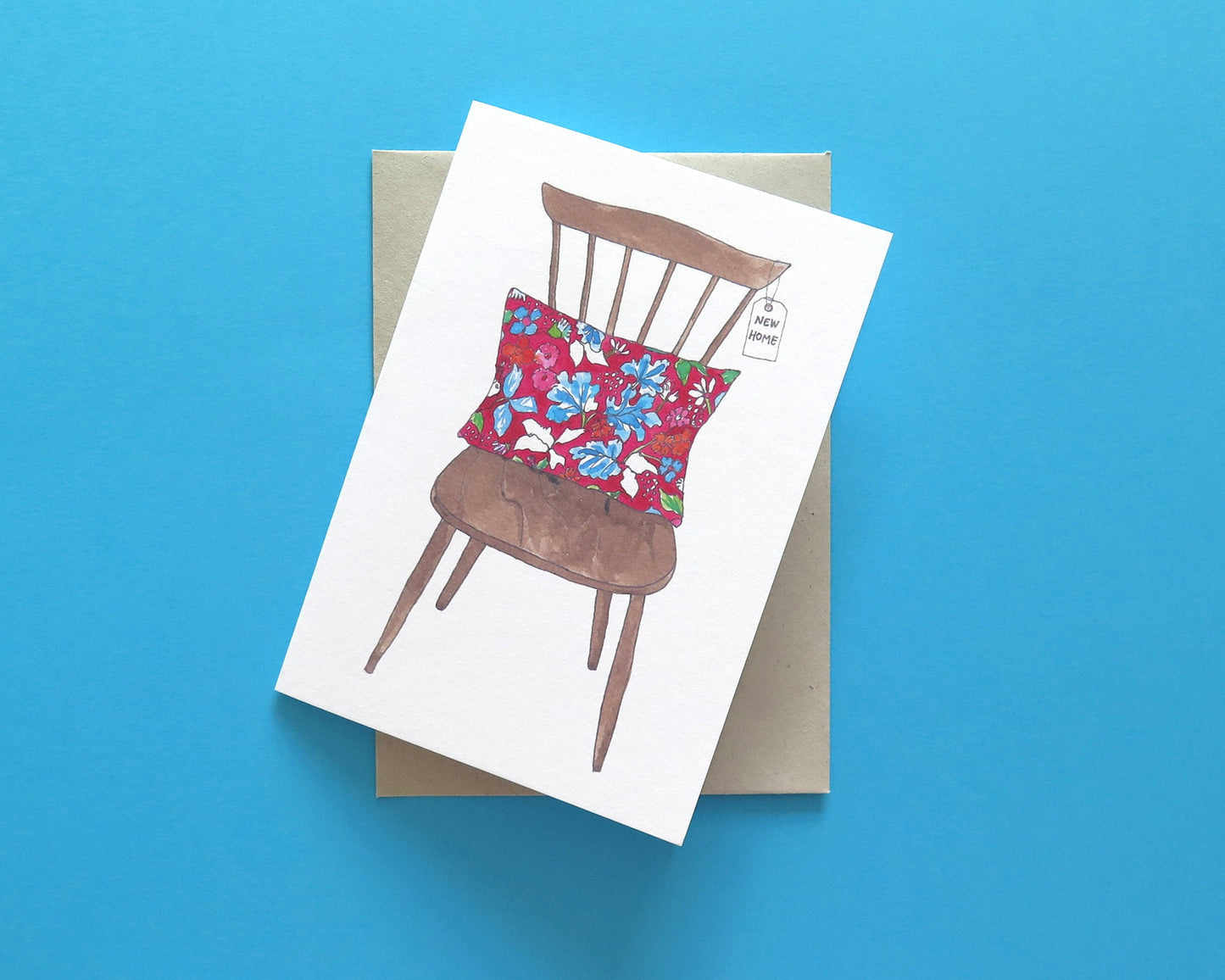 New Home Chair Card