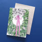 Christmas Ribbon Wreath Card- 15% OFF 6+