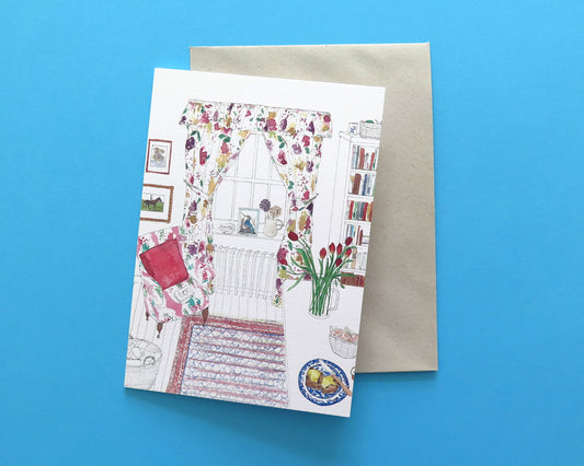 English Country Home Card