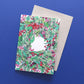 Christmas Berry Wreath Card