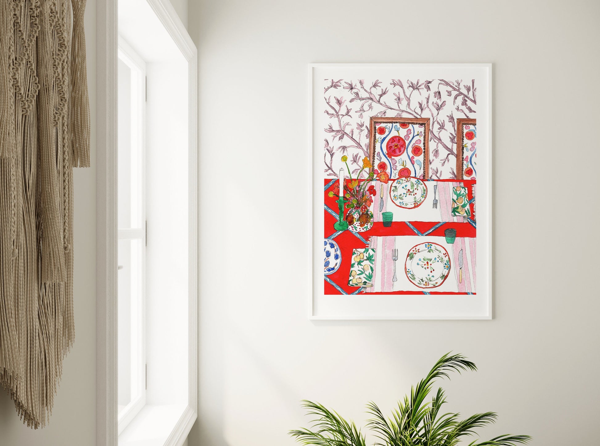 Patterned art print