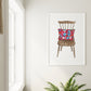 painting of chair