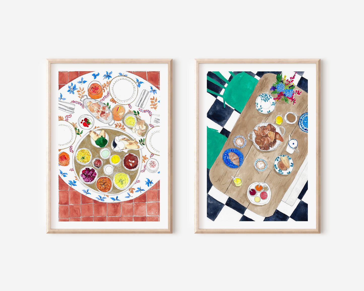 Food art prints