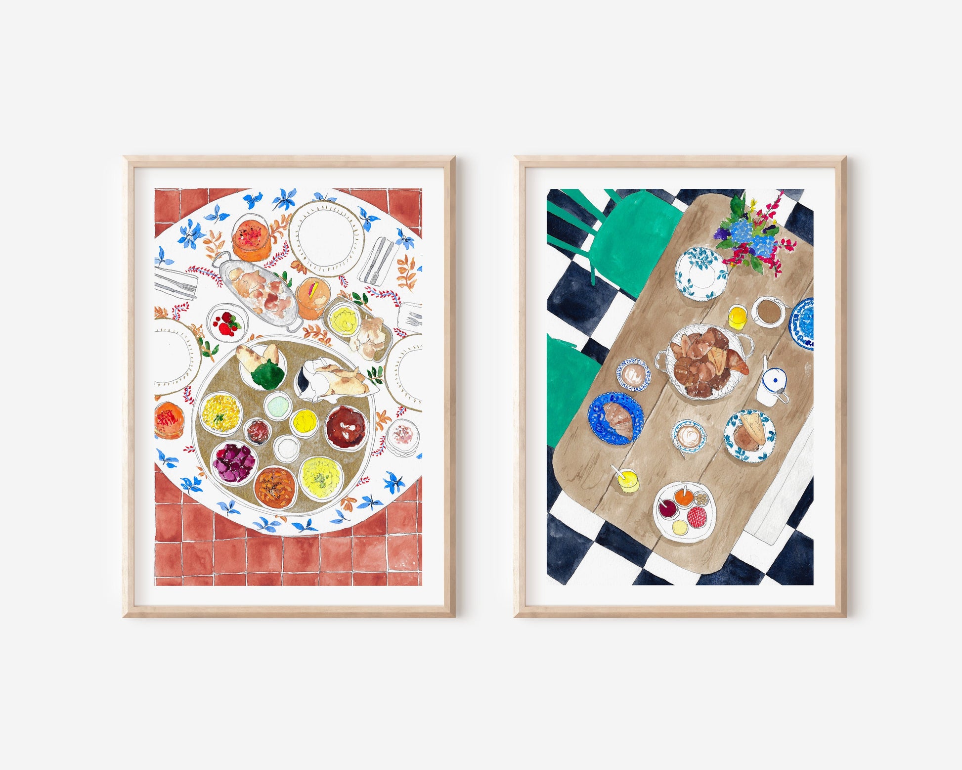Food art prints