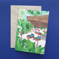 Jungle Treehouse Card