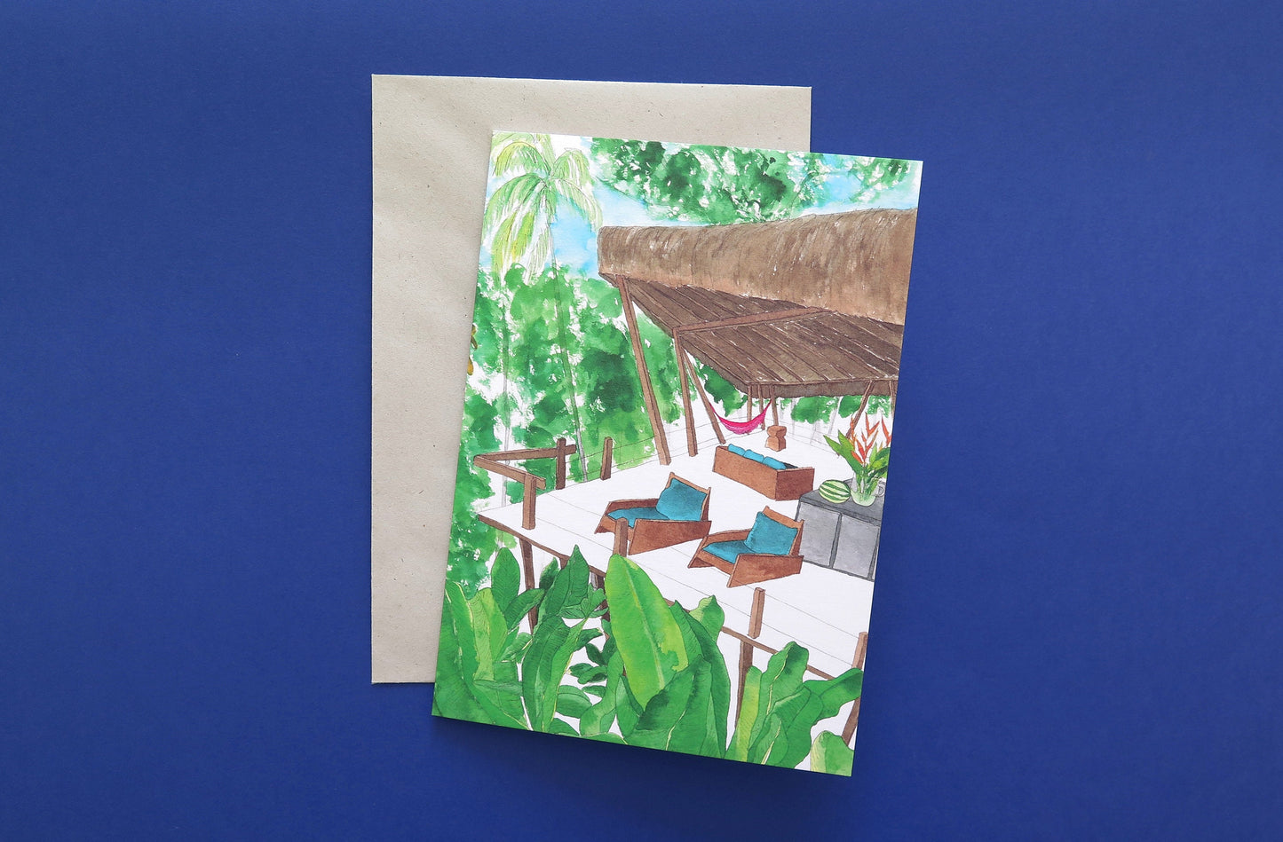 Jungle Treehouse Card