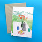 Mountain View Coffee & Cake Card