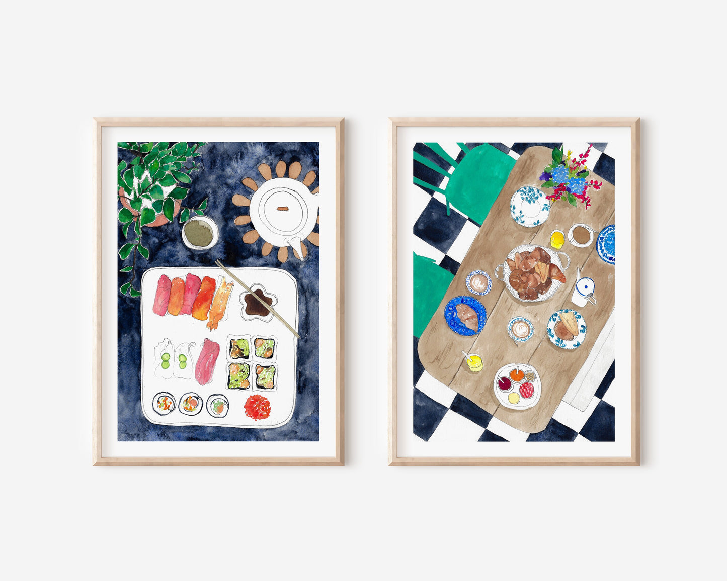 Food art prints