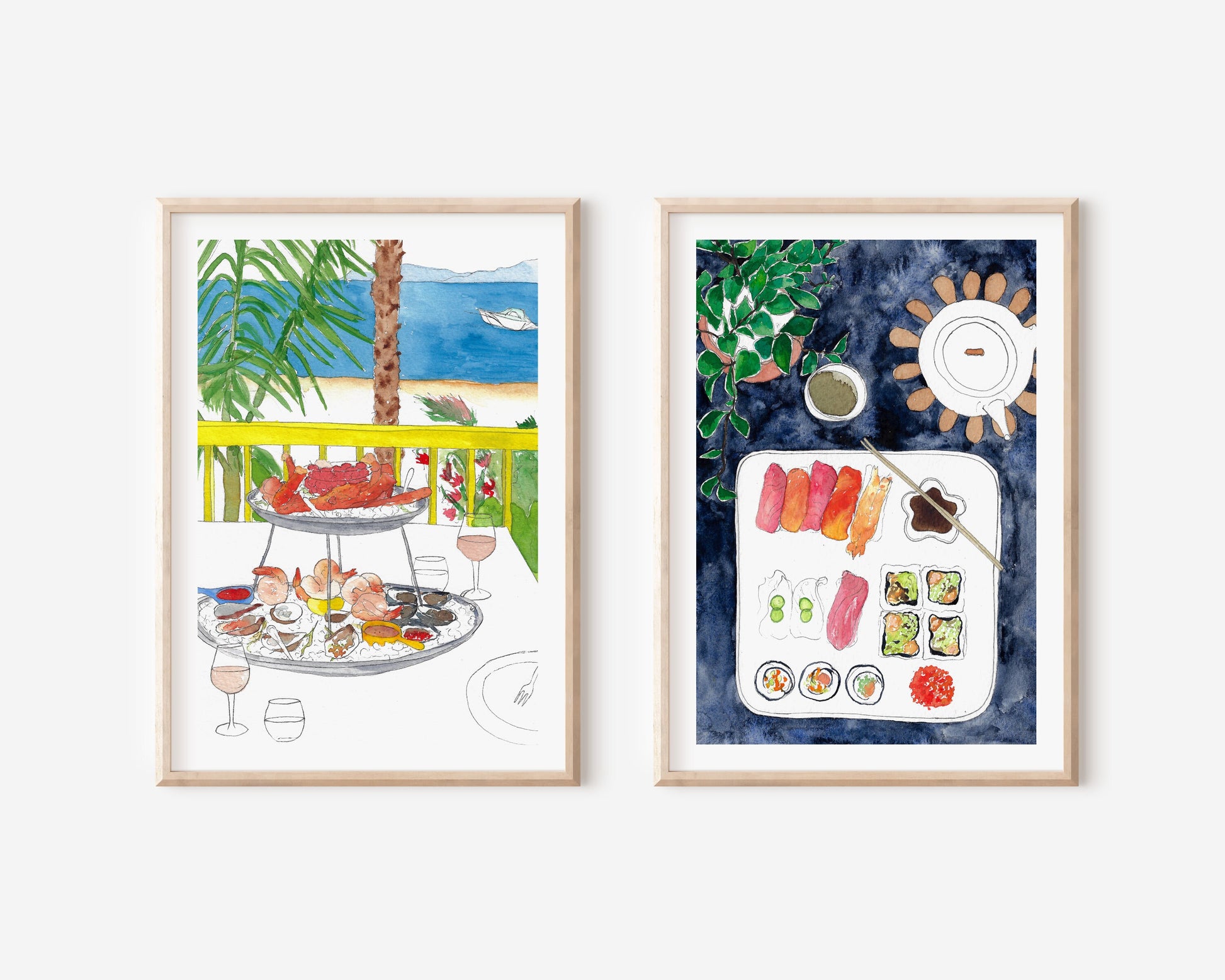 Food art prints