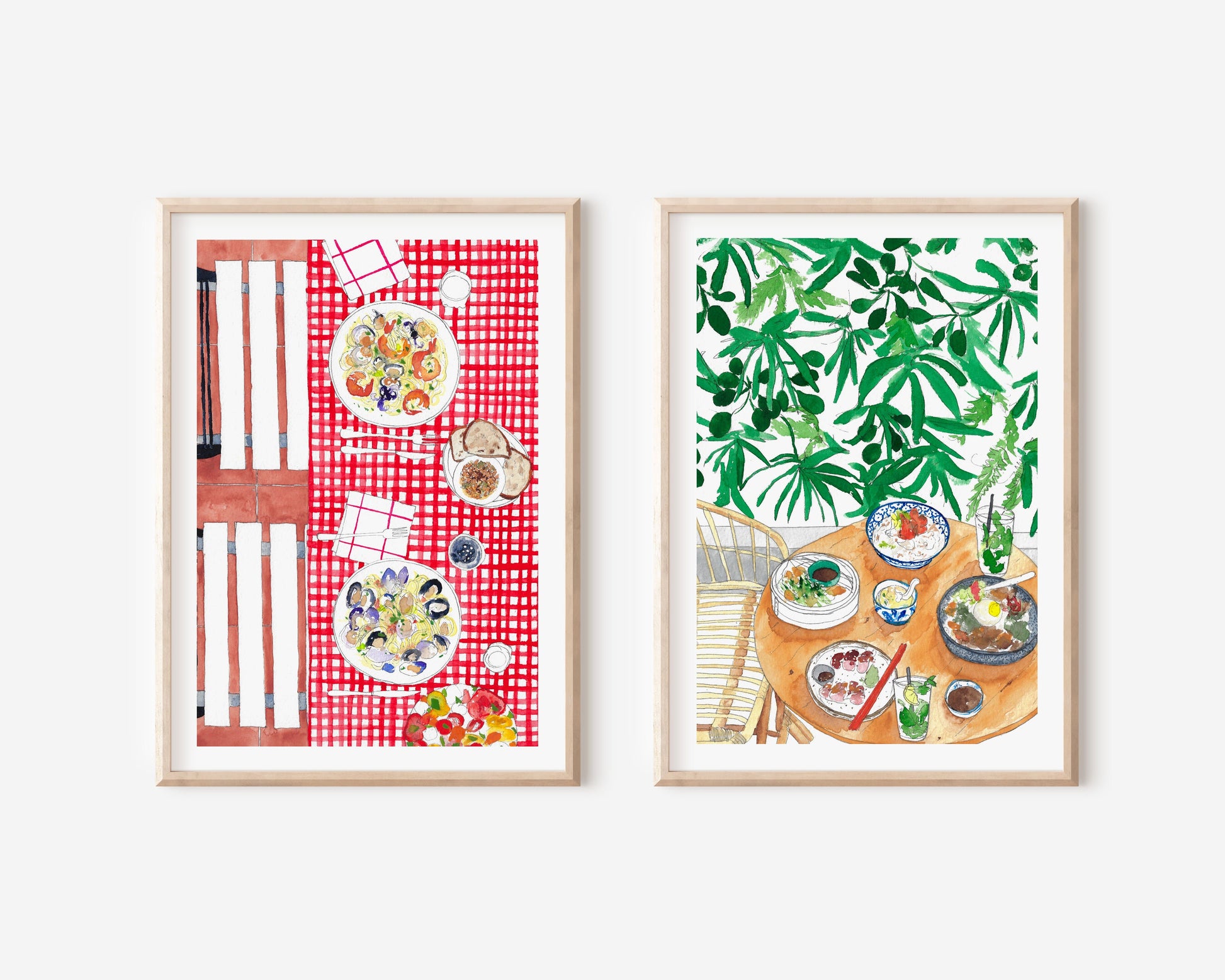 food art prints