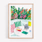 Tea and cake art print