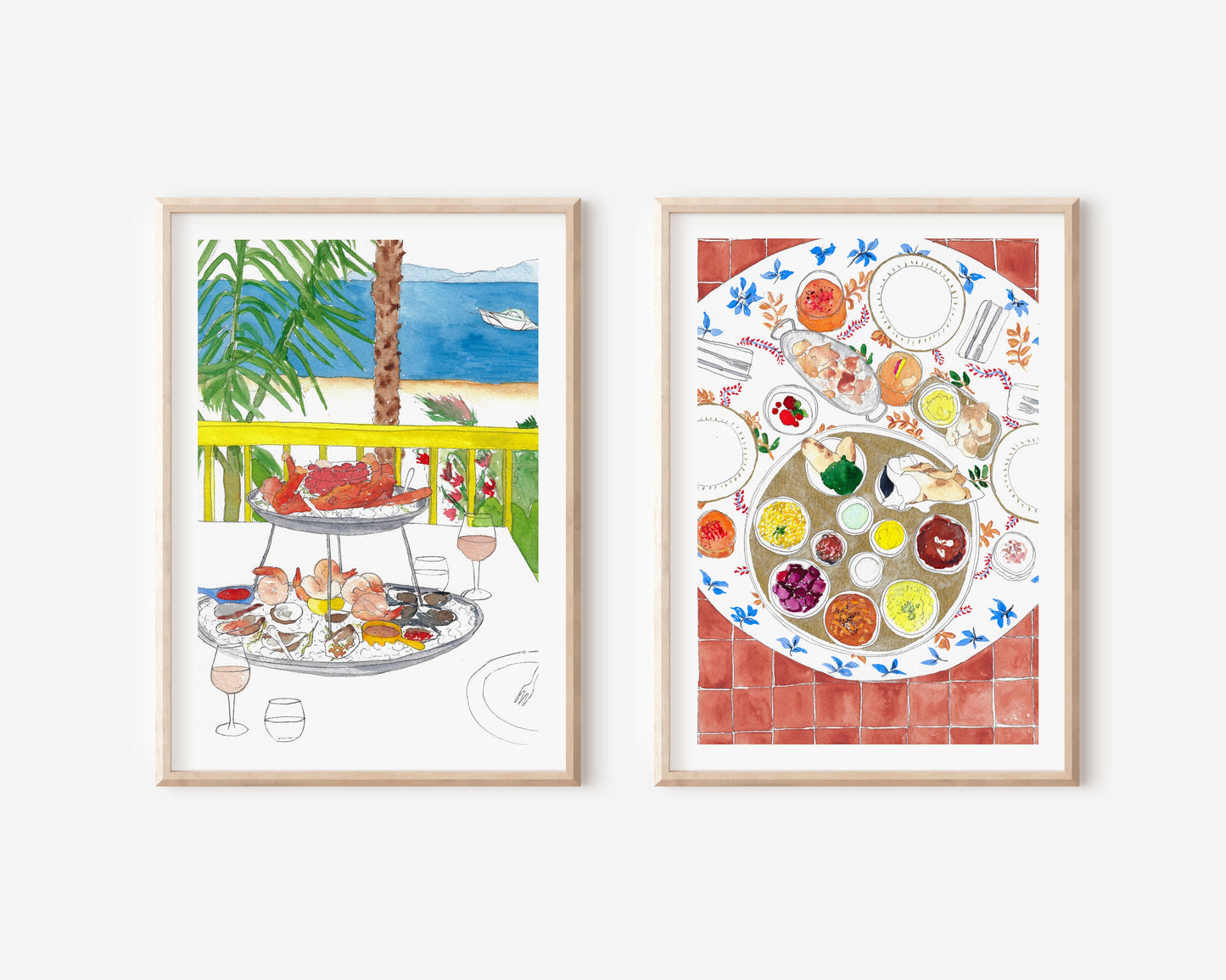 Food art prints