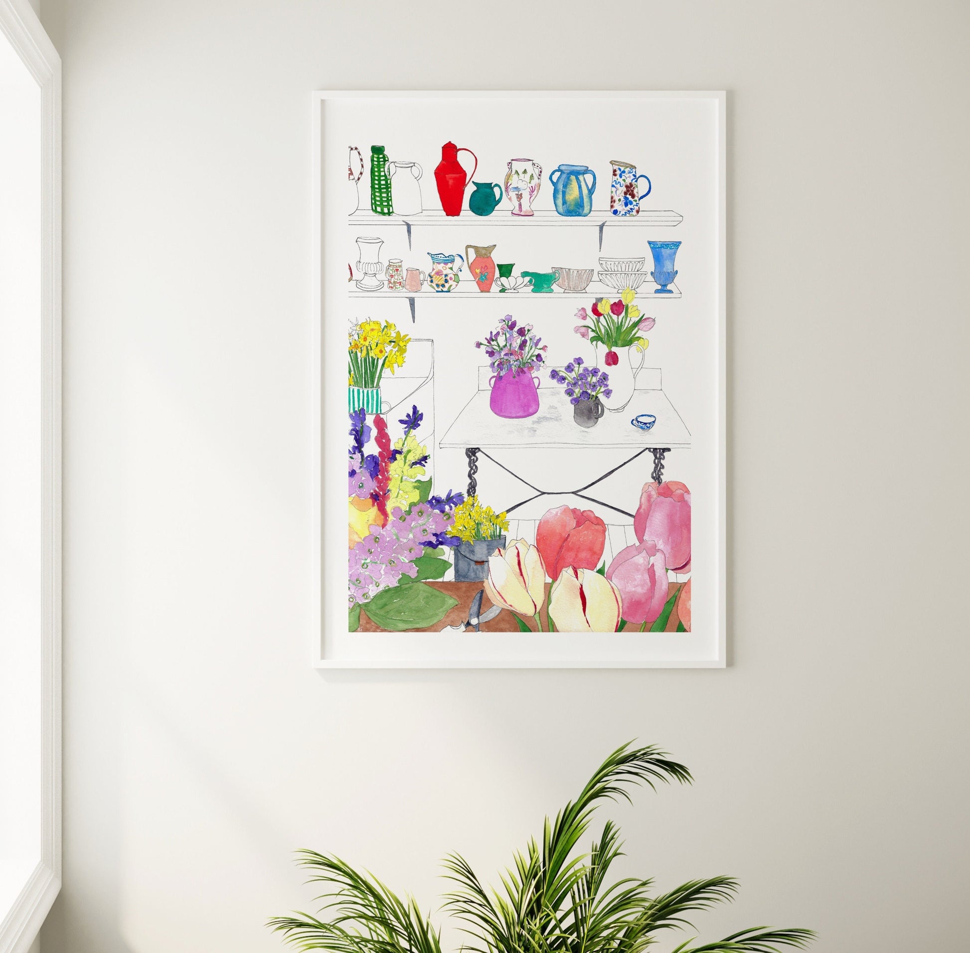 Florist art print