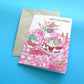 Birthday Tea Party Cake Card
