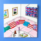 Pink Sofa Large Tile