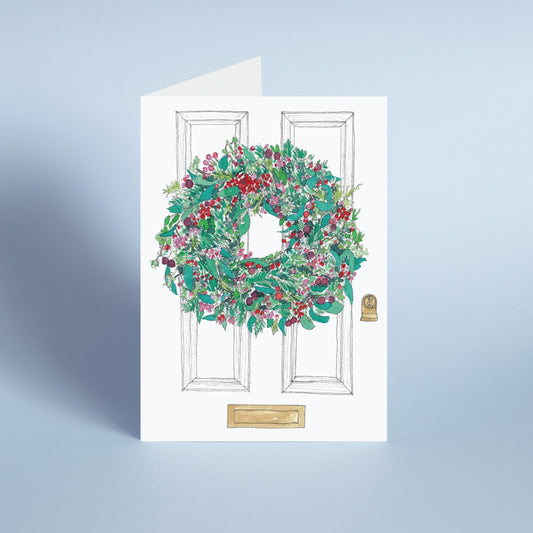 Christmas Wreath Card- 15% OFF 6+